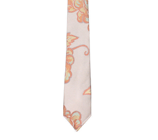 Floral Skinny Tie