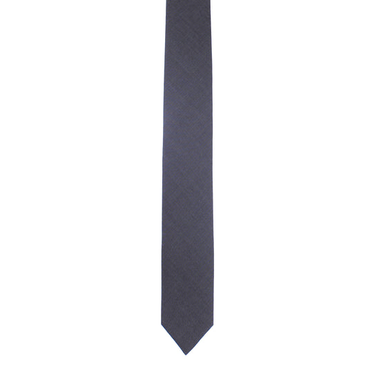 dark grey skinny tie