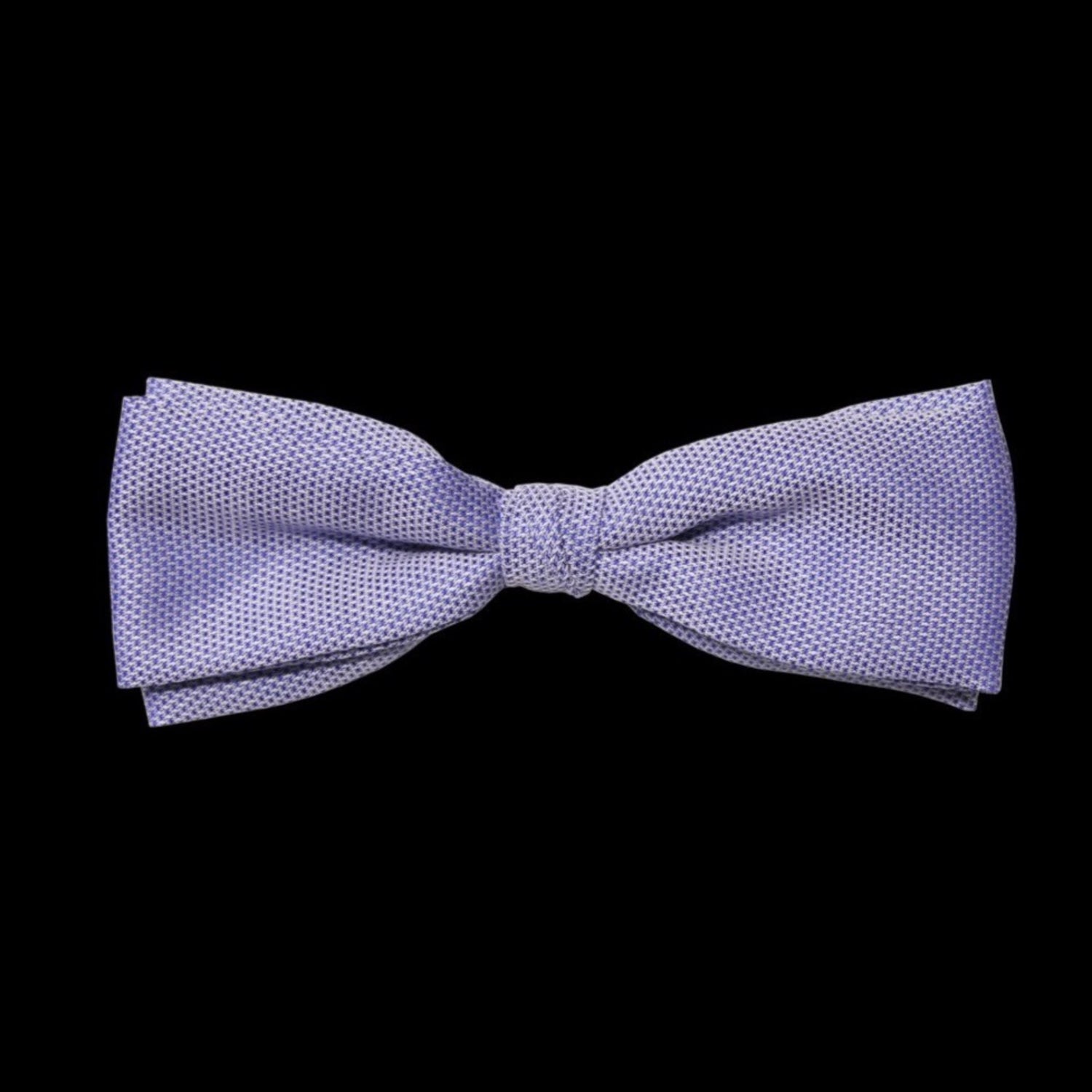 Blue Pinpoint Oxford  Cotton Self Tie Bow Tie