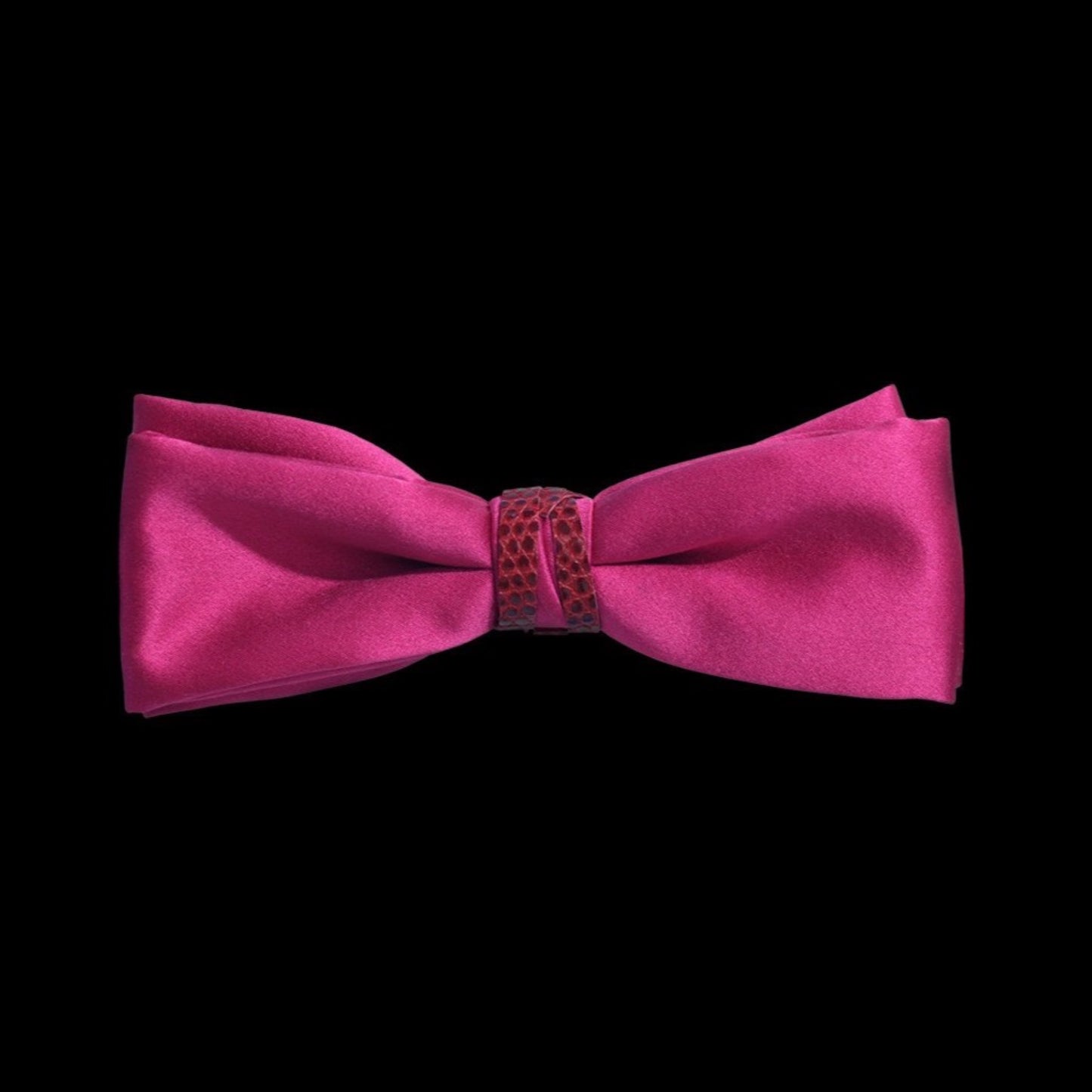 Magenta  Silk Pre Tied Bow Tie