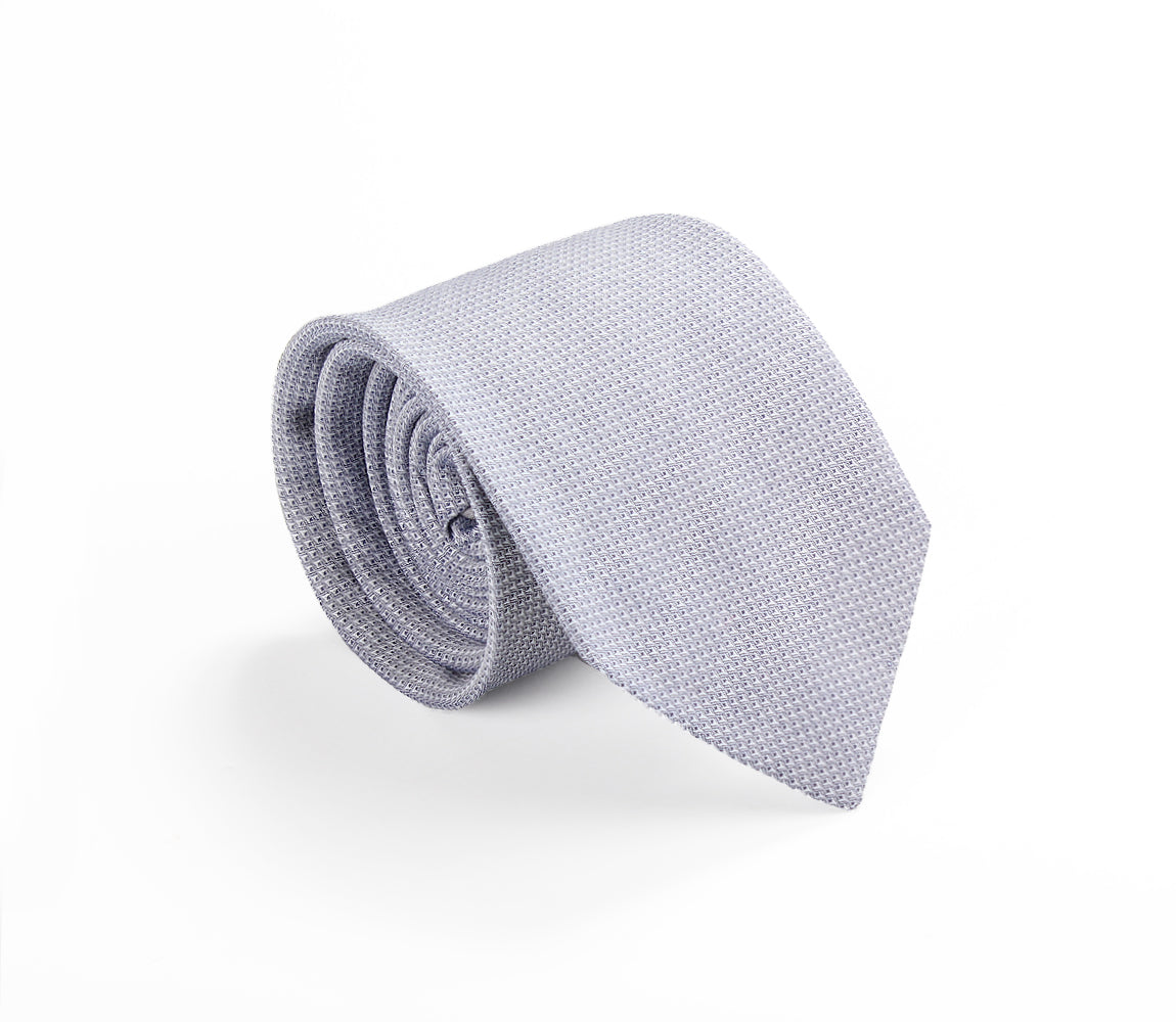 blue grey cotton pinpoint oxford tie by german valdivia