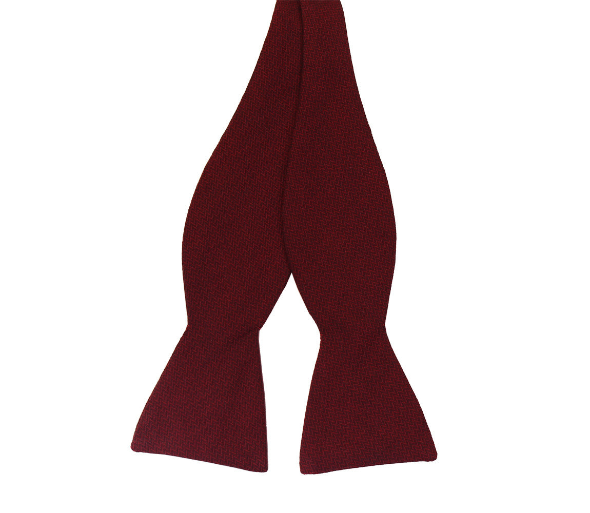 Maroon Bow Tie