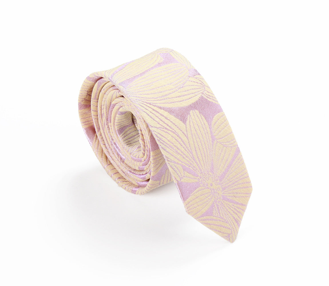 Floral Skinny Tie