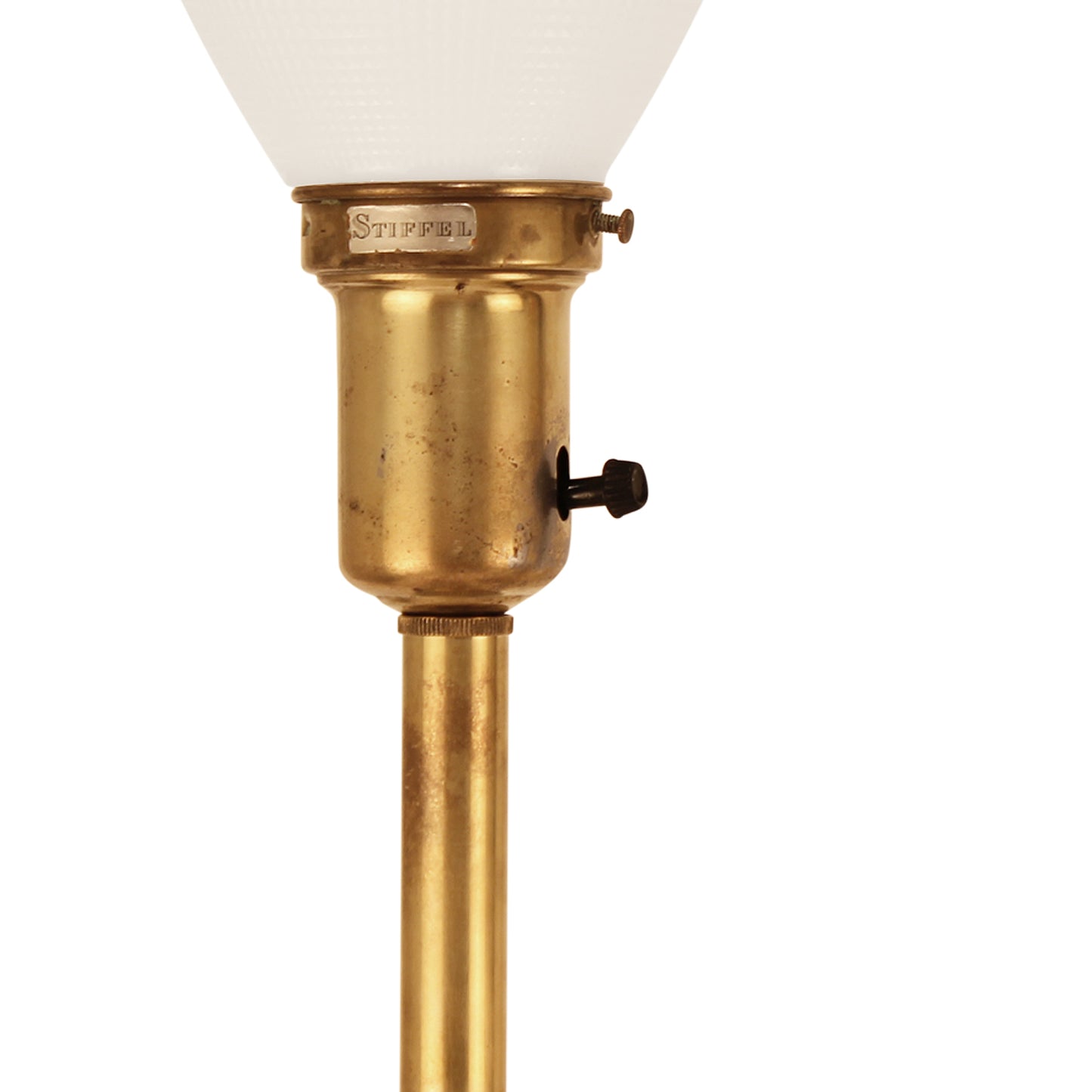 Extraordinary 1940s Pair of Stiffel Brass Lamps