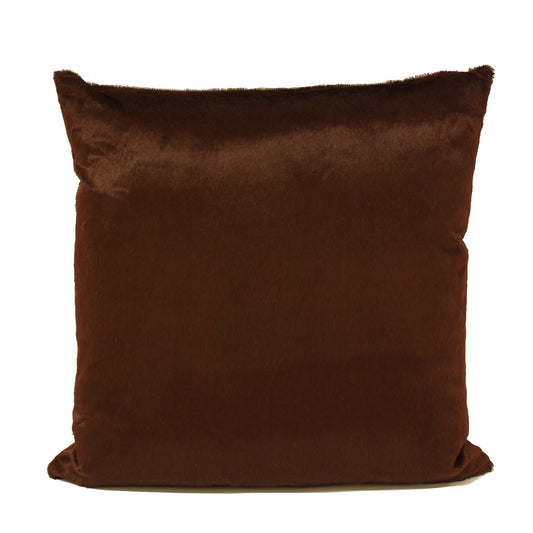 Brown Decorative pillow by designer German Valdivia 