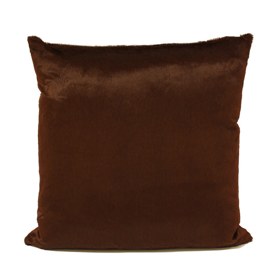 Brown Decorative pillow by designer German Valdivia