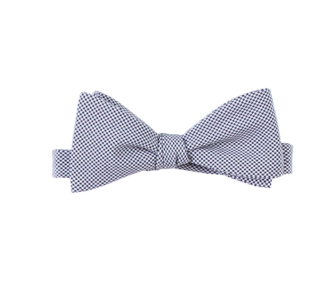 Houndstooth Bow Tie