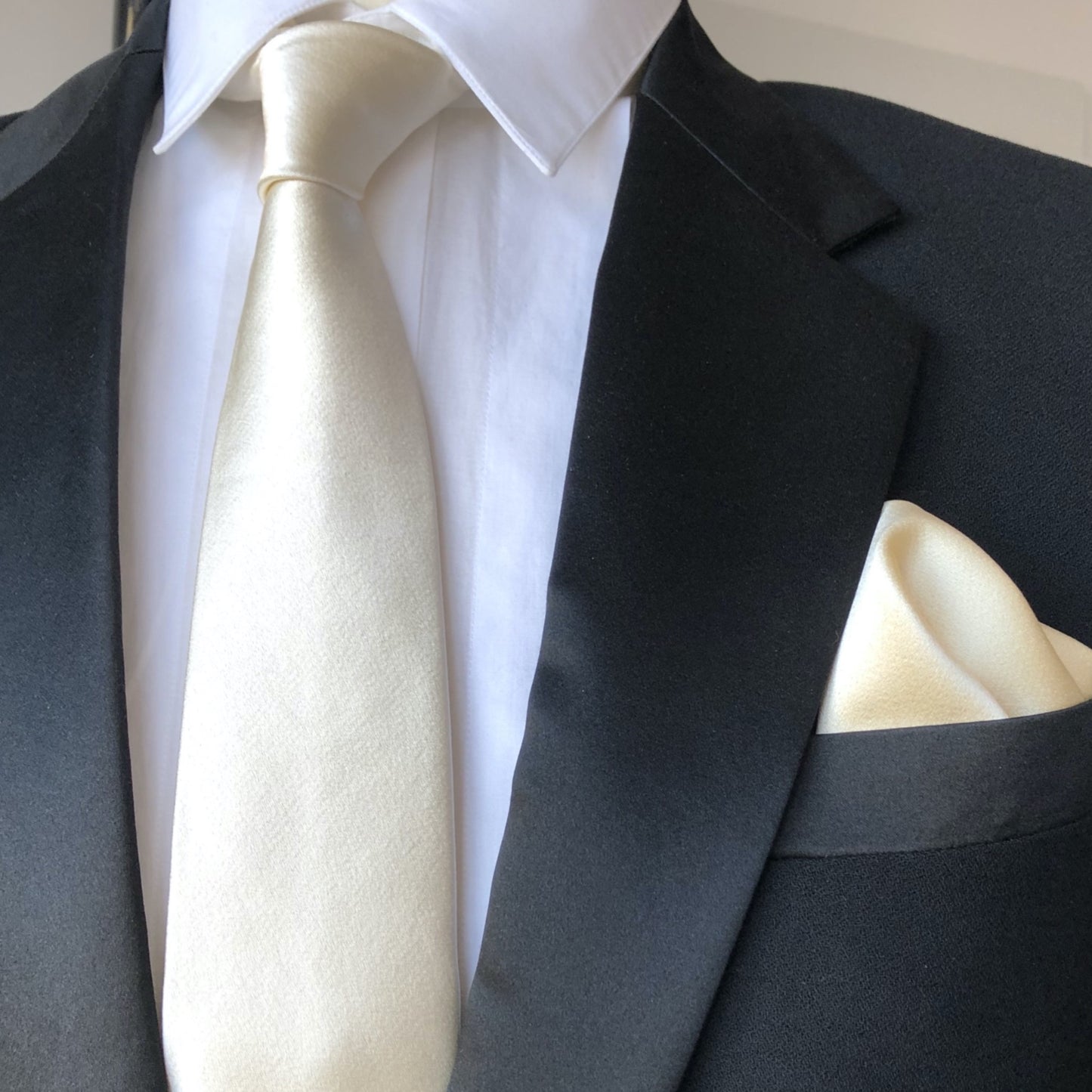 Ivory Tie| Ivory Wedding | silk tie | Black tie| – German Valdivia ...