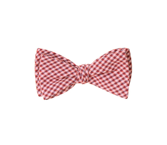 Red Gingham Bow Tie