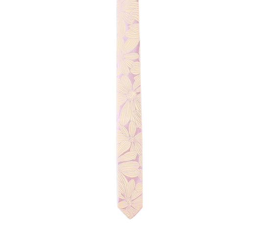 Floral Skinny Tie