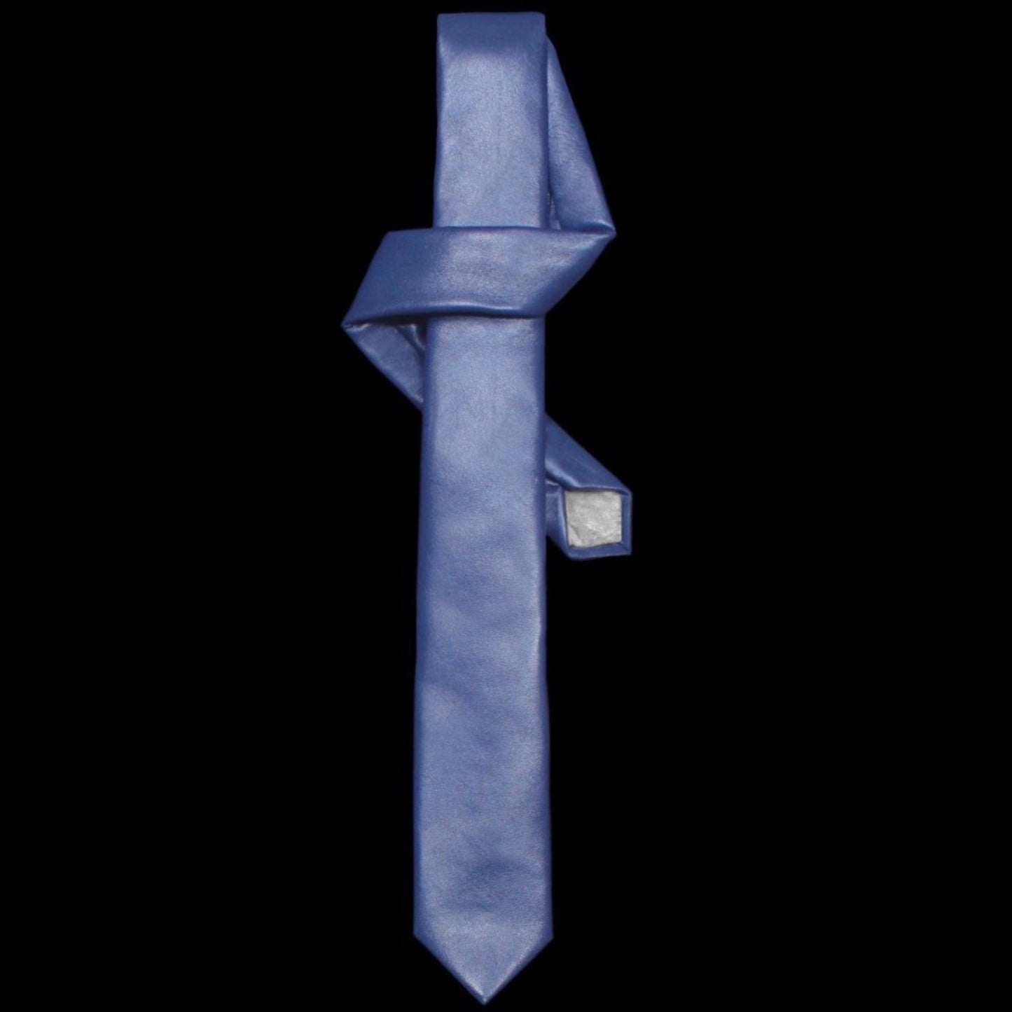 Leather Skinny Tie