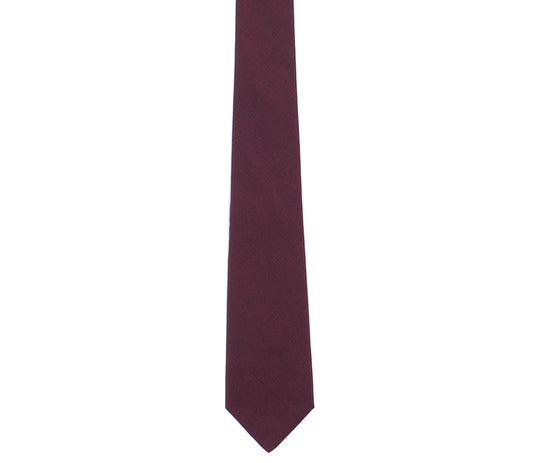 Maroon Zig Zag Tie