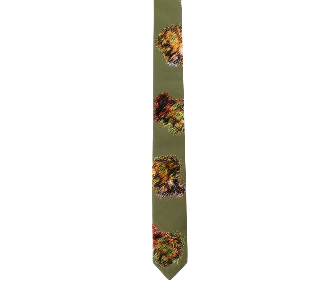 Olive Green Tie