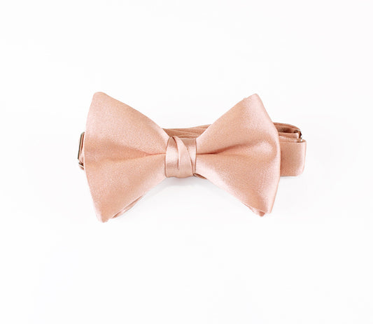 rose gold bow tie, rose gold bowtie, rose gold bowtie self tie
