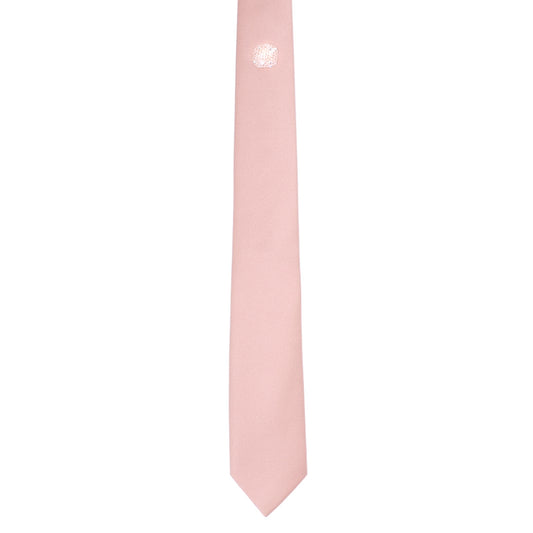 rose gold tie with crystals