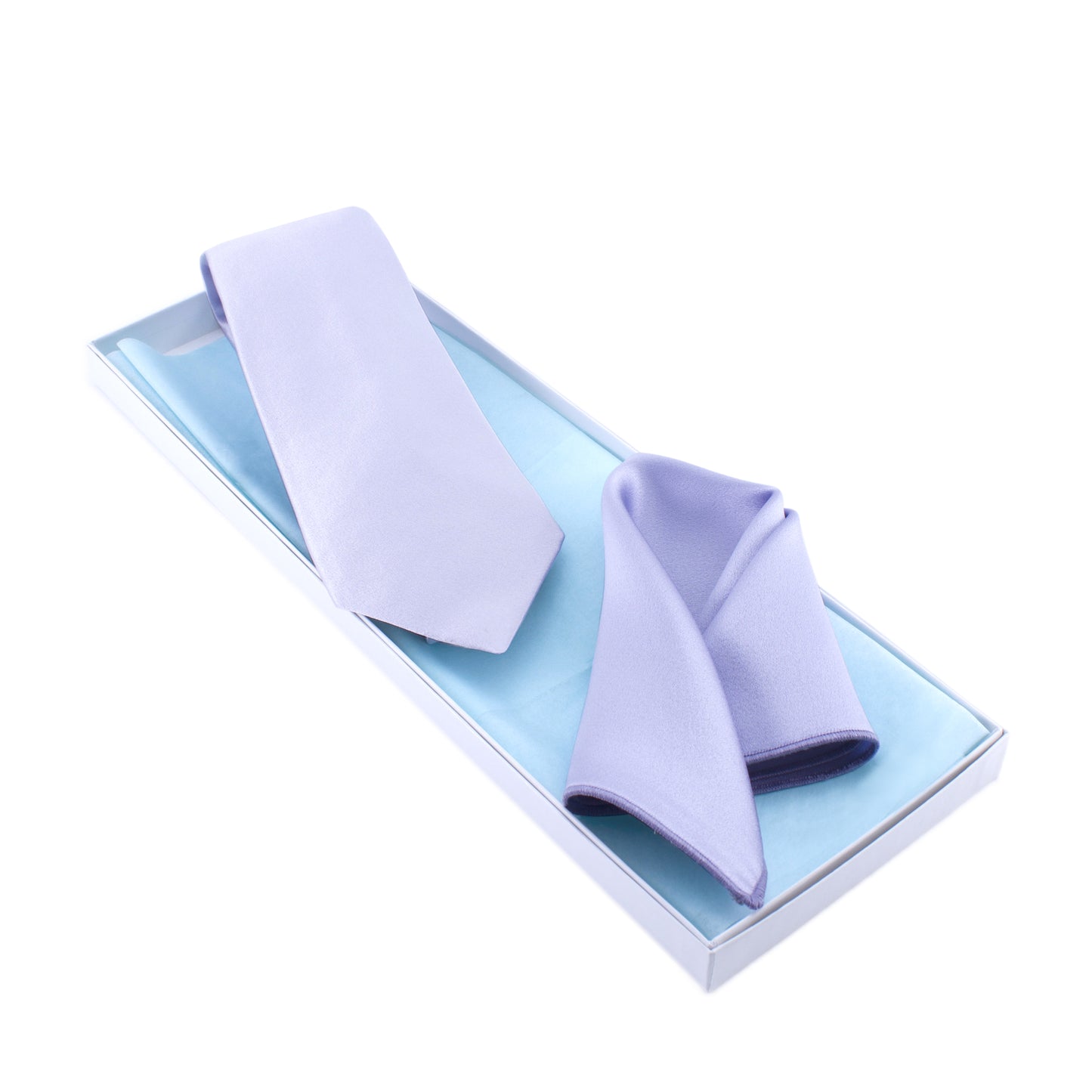 Lavender Tie and Pocket Square